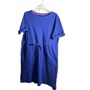 Appleseeds Casual Tie-Waist Shift Dress - Comfortable Everyday Wear Large